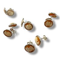 Ohrringe Mandile 1922 Dame Cammei  in Silber Conchiglia 2MORCM13 - 2MORCM13